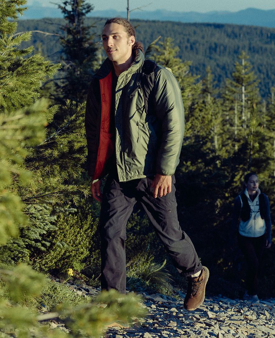 Men's Hightrail Waterproof Hiking Boot | Safari/Steel Grey - Image 9