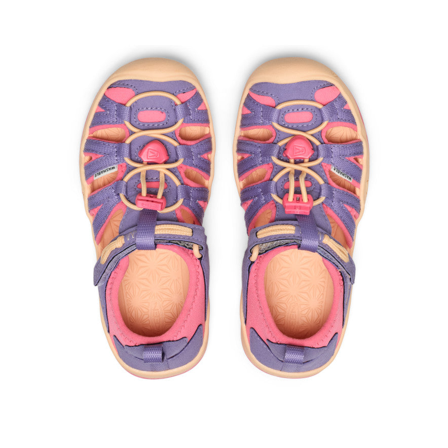 Little Kids' Moxie Sandal | Purple Haze/Pink Lemonade - Image 2