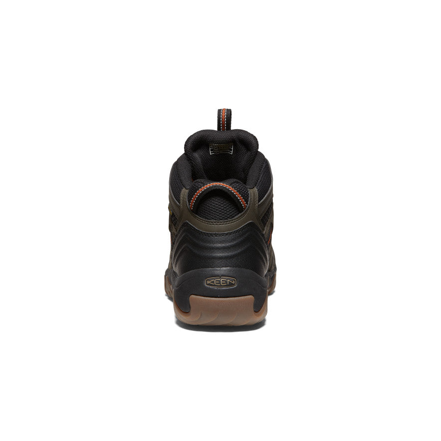 Men's Headout Waterproof Hiking Boot | Black Olive/Fossil Orange - Image 5