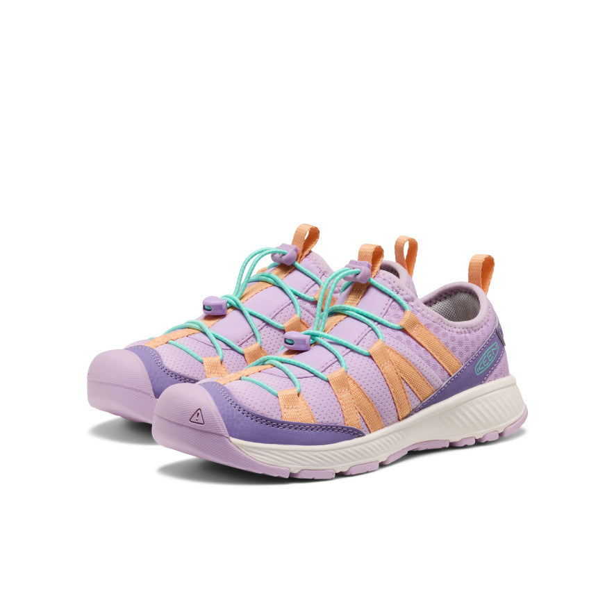 Big Kids' Motozoa Sneaker | Purple Haze/Peach Fuzz - Image 2