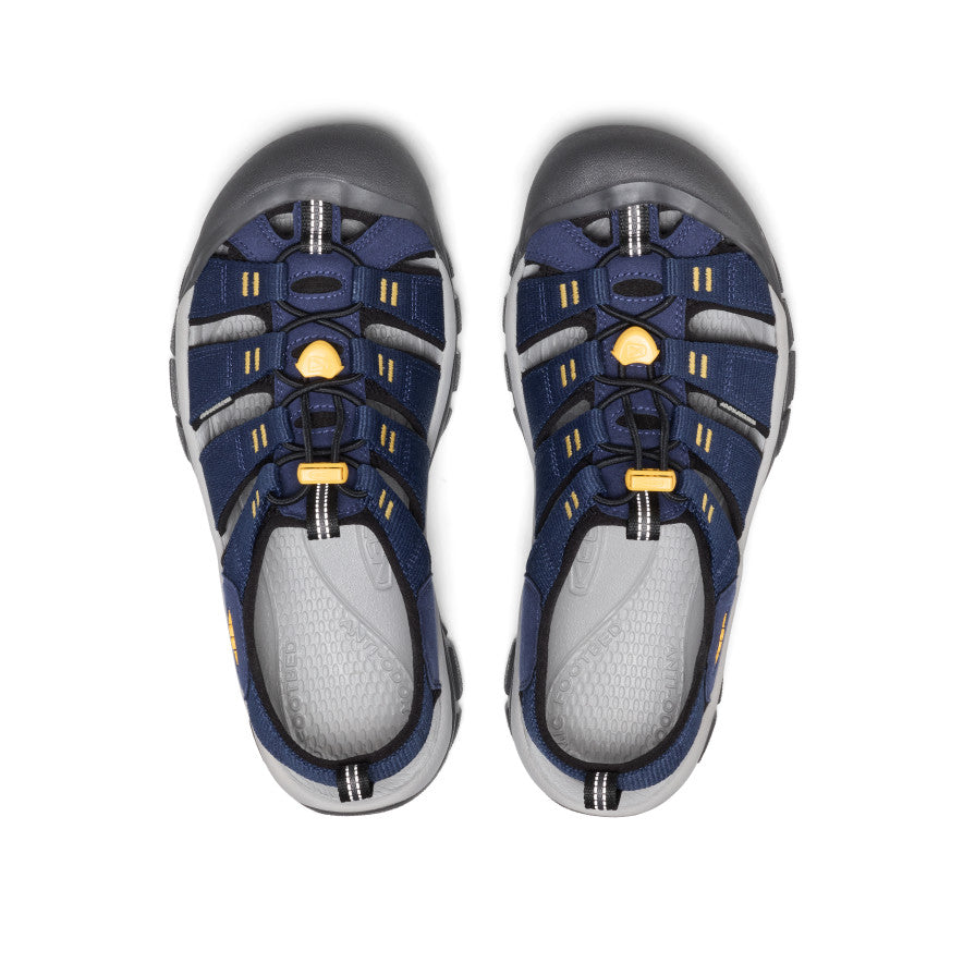 Men's Newport H2 Sandal | Naval Academy/Keen Yellow - Image 4