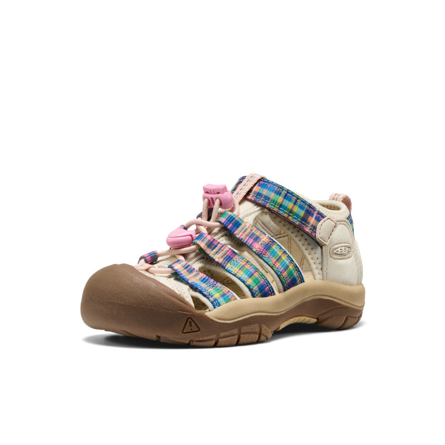 Little Kids' Newport H2 | Gingham/Orchid Smoke - Image 3
