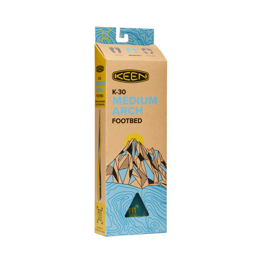Women's Outdoor K-30 Medium Arch Insole | Blue - Image 5