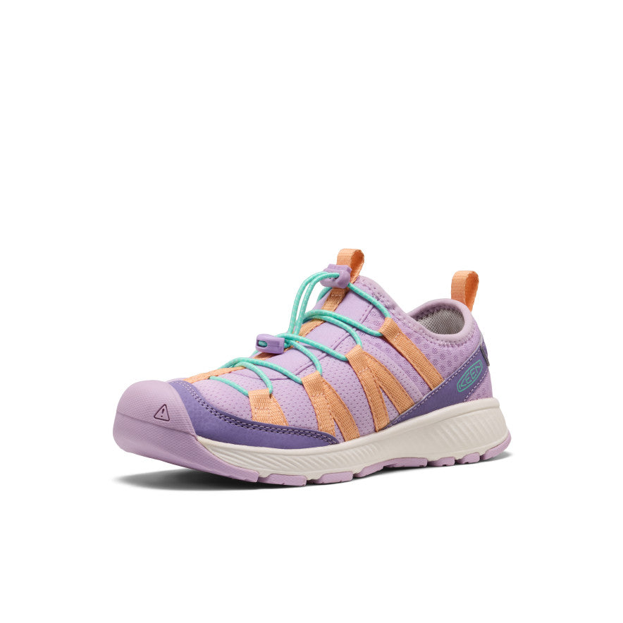 Big Kids' Motozoa Sneaker | Purple Haze/Peach Fuzz - Image 3