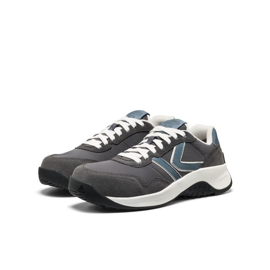 Women's KS86 Utility ESD Work Sneaker (Carbon Toe) | Magnet/Black - Image 2