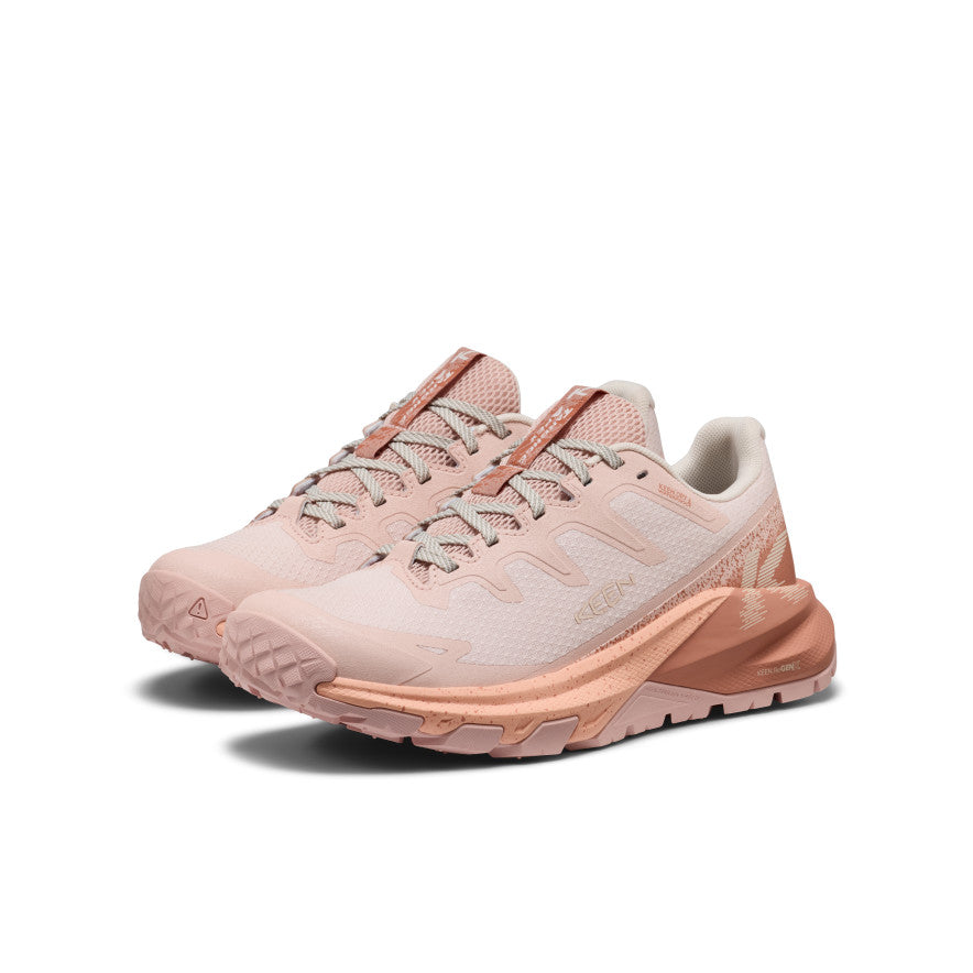 Women's Targhee Apex Waterproof Hiking Shoe | Cameo Rose/Peach Fuzz - Image 2