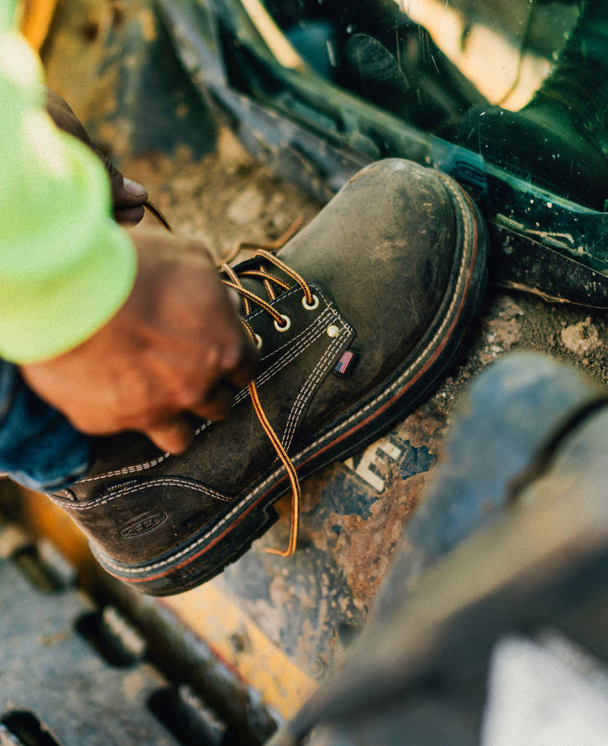 Men's Liberty 6 Waterproof 90° Heel Boot (Carbon Toe) | Coffee Bean/Black - Image 8