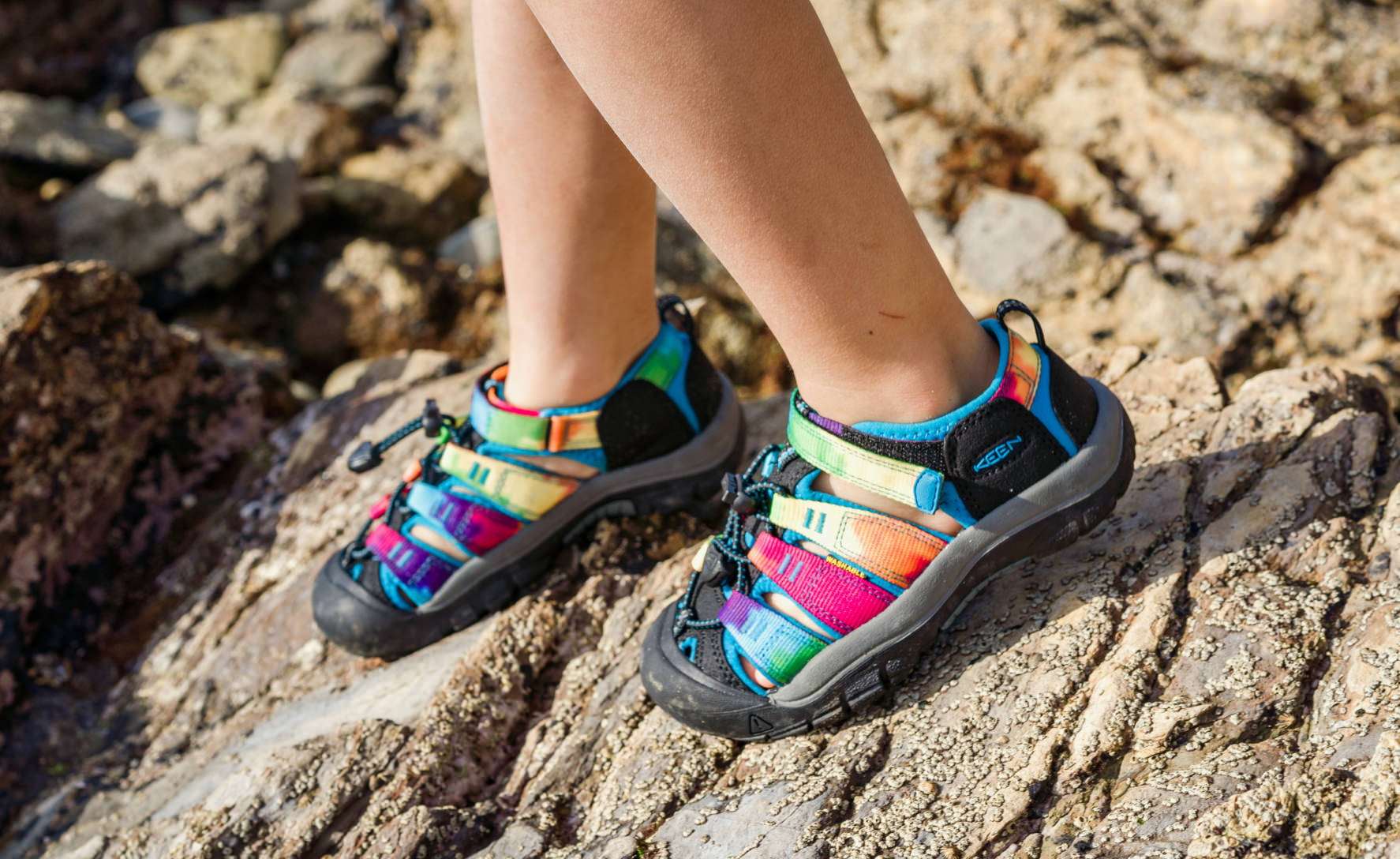 Big Kids' Newport H2 | Black/Lime Green - Image 7