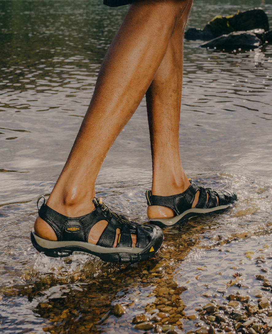Men's Newport H2 Sandal | Java/Golden Yellow - Image 8