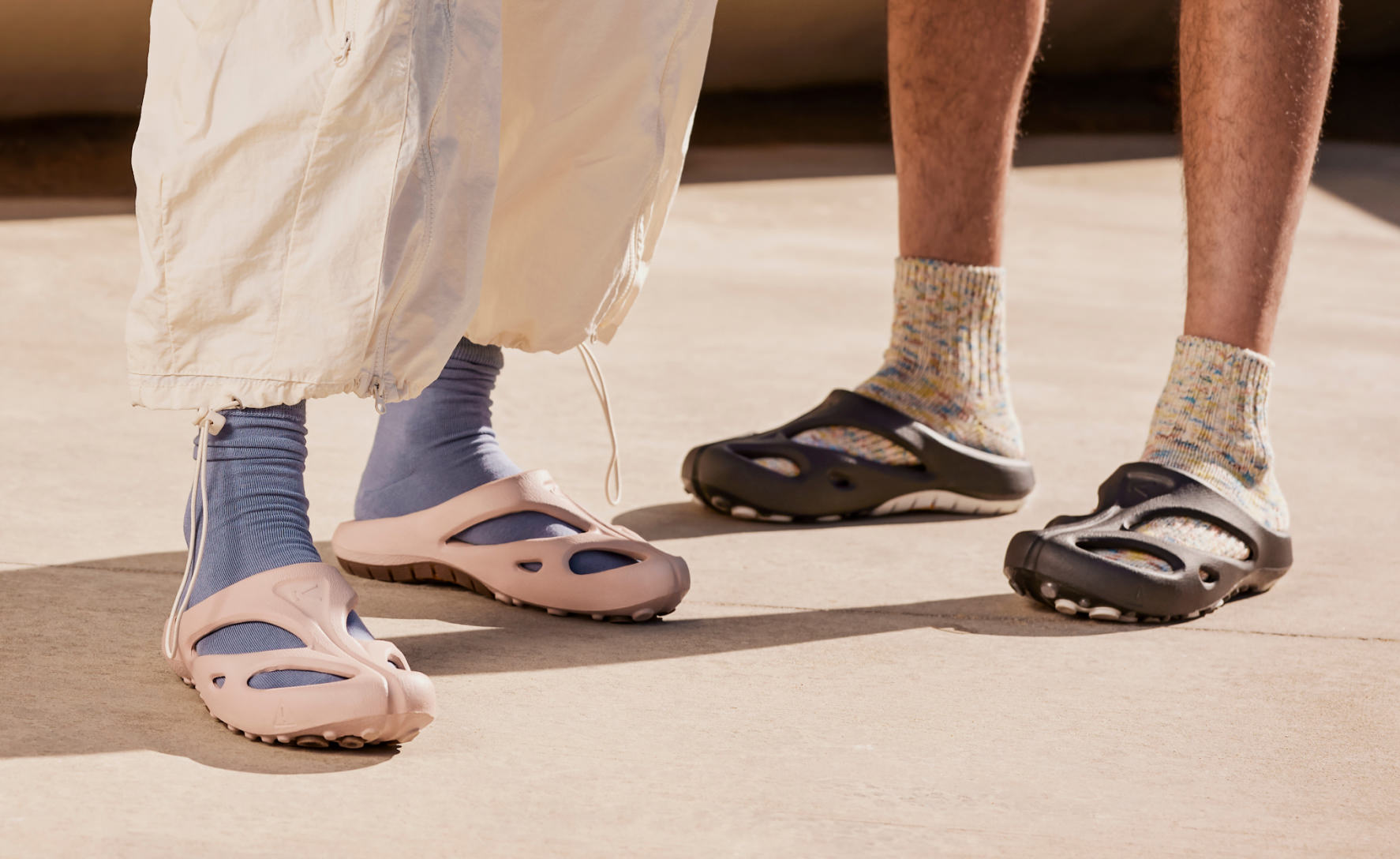 Women's Shanti Clog | Black/Dawn Blue - Image 7