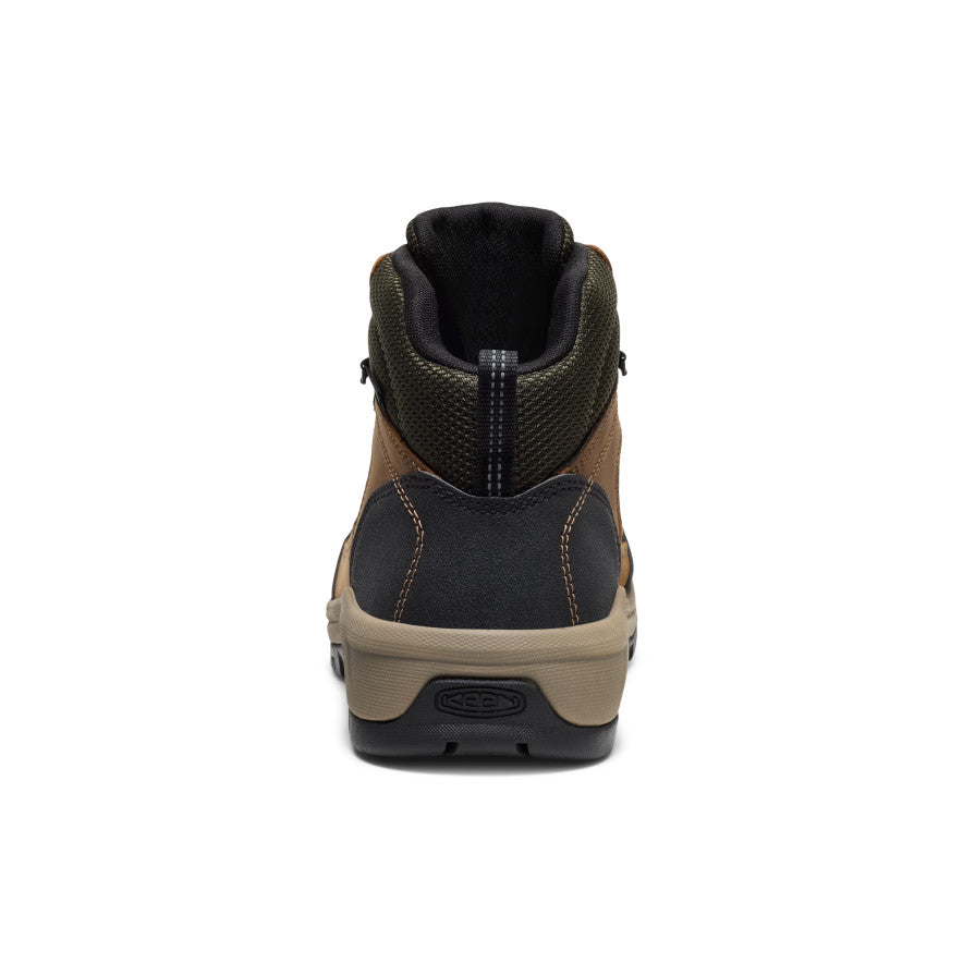 Men's Skokie Waterproof Work Boot (Soft Toe) | Forest Night/Black - Image 5