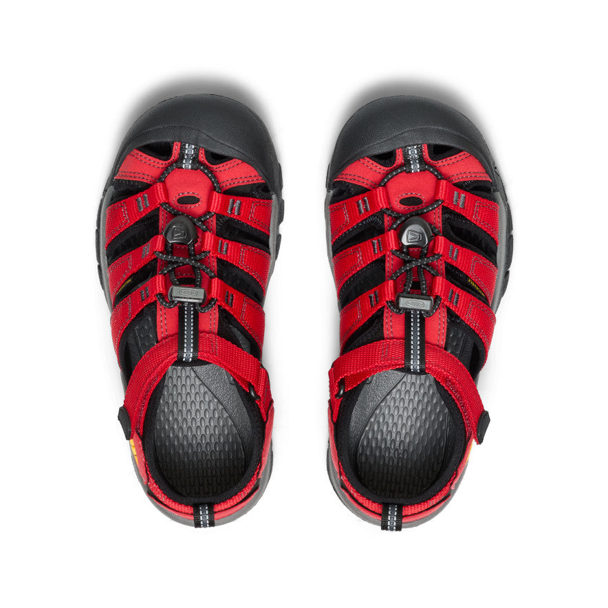 Big Kids' Newport H2 | Ribbon Red/Gargoyle - Image 4
