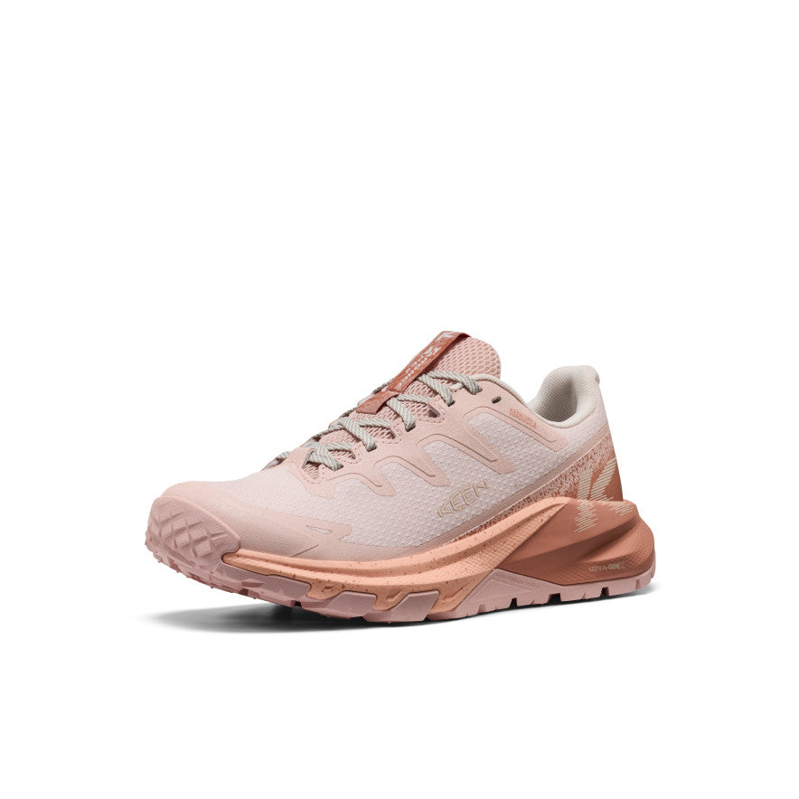 Women's Targhee Apex Waterproof Hiking Shoe | Cameo Rose/Peach Fuzz - Image 3