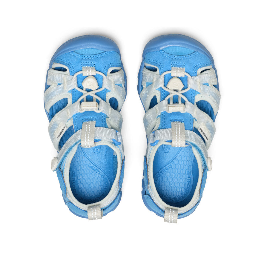 Little Kids' Seacamp II CNX | Azure Blue/Star White - Image 4