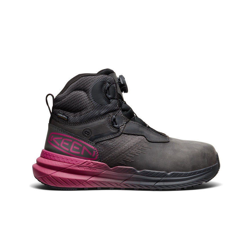 Women's Snapline RF Waterproof Boot (Carbon Toe) | Magnet/Black
