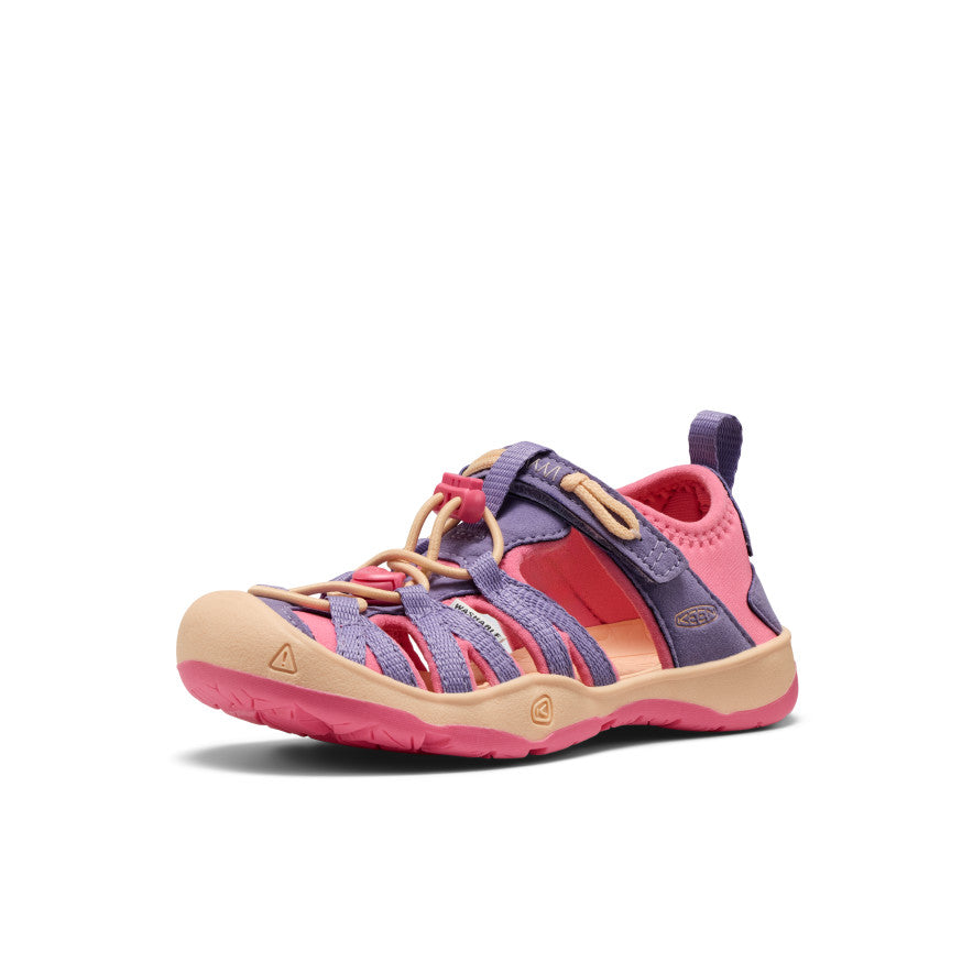 Little Kids' Moxie Sandal | Purple Haze/Pink Lemonade - Image 3