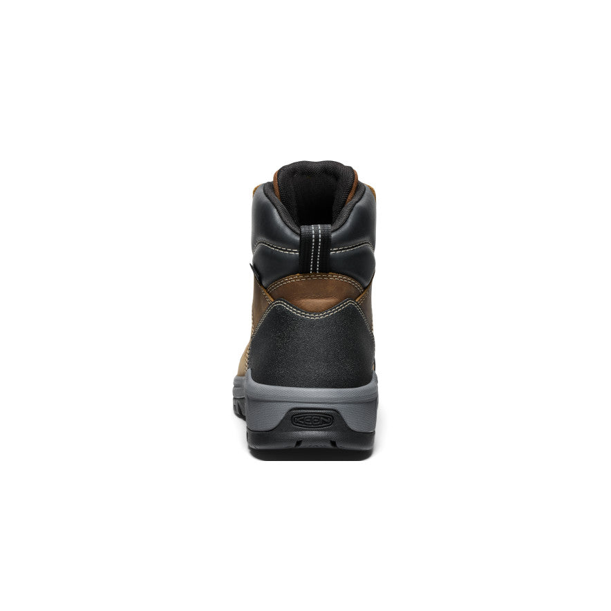 Men's Evanston 6 Waterproof Boot (Soft Toe) | Bison/Black - Image 5