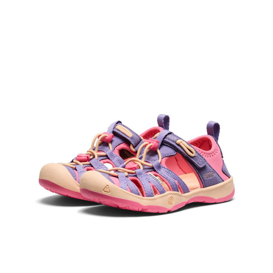 Little Kids' Moxie Sandal | Purple Haze/Pink Lemonade - Image 4