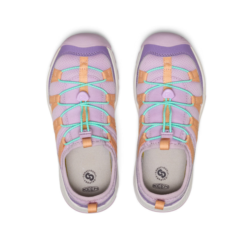 Big Kids' Motozoa Sneaker | Purple Haze/Peach Fuzz - Image 4