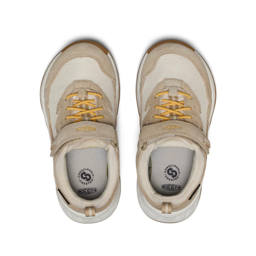 Little Kids' Hightrail Waterproof Hiking Shoe | Birch/Daffodil - Image 4