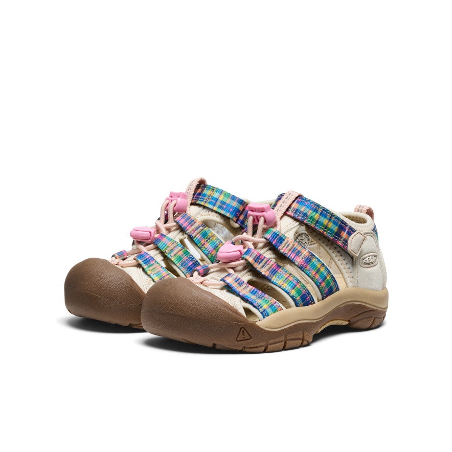 Little Kids' Newport H2 | Gingham/Orchid Smoke - Image 2