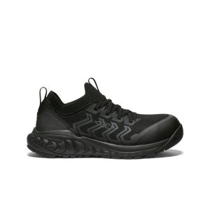 Women's Arvada Shift Work Sneaker (Carbon Toe)  |  Black/Magnet