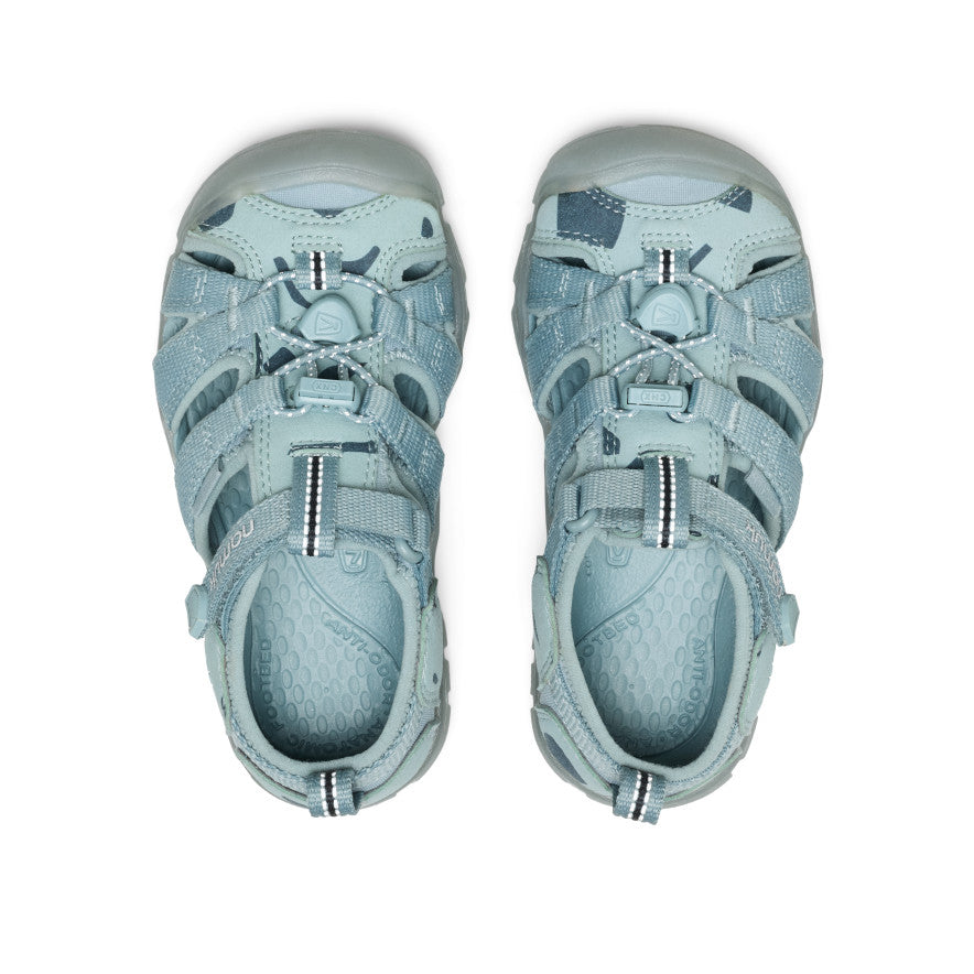 Little Kids' Seacamp II CNX namuk Sandal | Ice Blue - Image 4