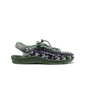 All Gender UNEEK Leather Henrik Vibskov Sneaker  |  Green Spring